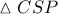 \vartriangle CSP