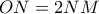 ON=2NM