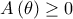 A\left(\theta  \right)\geq 0