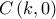 C\left( k,0 \right)