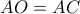 AO=AC
