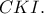 CKI.