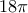 18\pi