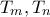 T_m,T_n
