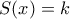 S(x)=k