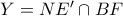 Y=NE' \cap BF