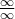 \frac{\infty }{\infty }
