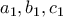 a_1,b_1,c_1