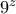 9^{z}