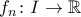 f_n\colon I\rightarrow\mathbb{R}
