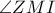 \angle ZMI