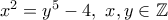 x^2=y^5-4, \ x,y \in \Bbb{Z}
