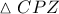 \vartriangle CPZ