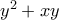 y^2+xy