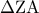 \displaystyle{\,\,\Delta {\rm Z}{\rm A}\,\,\,}