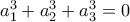 a_1^3+a_2^3+a_3^3=0