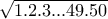 \sqrt{1.2.3...49.50}