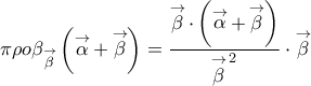 \displaystyle{\pi \rho o{\beta _{\mathop \beta \limits^ \to  }}\left( {\mathop \alpha \limits^ \to   + \mathop \beta \limits^ \to  } \right) = \frac{{\mathop \beta \limits^ \to   \cdot \left( {\mathop \alpha \limits^ \to   + \mathop \beta \limits^ \to  } \right)}}{{{{\mathop \beta \limits^ \to  }^{\,2}}}} \cdot \mathop \beta \limits^ \to  }