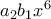 a_{2}b_{1}x^{6}
