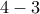 4-3