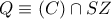 Q\equiv \left( C \right)\cap SZ