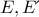E, E΄