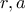 r,a