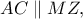 AC\parallel MZ,