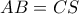 AB=CS