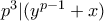 p^3|(y^{p-1}+x)