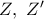 Z,\ Z{'}