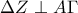 \Delta Z\perp A\Gamma