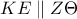 KE\parallel Z\Theta