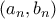 (a_{n},b_{n})