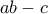 ab-c