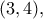 (3,4),