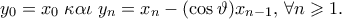 y_0 = x_0 \;\kappa \alpha \iota \;y_n = x_n - (\cos \vartheta )x_{n - 1} ,\,\forall n \geqslant 1. y_0 = x_0 \;\kappa \alpha \iota \;y_n = x_n - (\cos \vartheta )x_{n - 1} ,\,\forall n \geqslant 1.