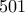 \displaystyle{501}