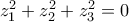 z^2_1+z^2_2+z^2_3=0