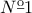 N\textsuperscript{\underline{o}}} 1