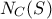 N_C(S)