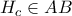 H_c \in AB H_c \in AB