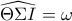 \displaystyle{\widehat{\Theta\Sigma I}=\omega}