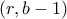 (r,b-1) (r,b-1)