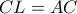 CL=AC CL=AC