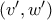 (v', w')