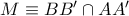 M\equiv BB'\cap AA'