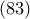 \left(83 \right)