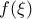 f(\xi) f(\xi)
