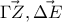 \vec{\Gamma Z},\vec{\Delta E}